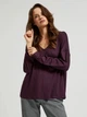 Пуловер женский Moodo Z-SW-4561 XS Темно-фиолетовый (5904152494036) - изображение 1