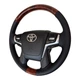 Руль для Toyota Land Cruiser 200, Prado 150. Без подогрева. Классика. Коричневе дерево. - изображение 2