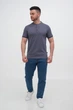 Футболка стойка Trend Collection 618 серый (D.GREY) XL - изображение 3