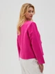 Пиджак женский Moodo L-KU-4618 2XL Фуксия (5904152511702) - изображение 2