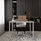 Письмовий стіл Brevity Loft mid 900х750х670 Ательє світлий/Білий метал (GATB02040000010) - зображення 2