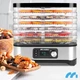 Дегідратор сушарка для фруктів та фощів Maltec 450W, сушильна шафа для пастили, м'яса, риби, електрична сушка - зображення 11