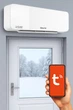Тепловая настенная завеса с Wi-Fi Maltec 4200Wt, єлектрический тепловентилятор с дистанционным управлением и таймером - изображение 1