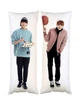 Подушка дакимакура K-pop Чонгук Шуга BTS 60х200см 3439 - изображение 1