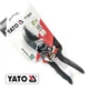 Секатор YATO ПРYT-8800 прочный и удобный инструмент для чистого среза - изображение 3