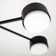 Потолочный светильник LUMINARIA RAY 6xGX53 (3+3) BLACK 220V IP20 - изображение 2