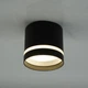 Светильник накладной GUSTA 1xGX53 черный BLACK Luminaria 220V (под сменную LED лампу GX53) точечный Ø82x70мм - изображение 8