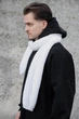 Чоловічий Теплий В'язаний Шарф Without Carry White 550346907 - изображение 3