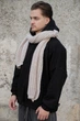 Чоловічий Теплий В'язаний Шарф Without Carry Beige 550346823 - изображение 3