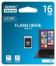 USB флеш накопичувач Goodram 16GB UPI2 Piccolo Black USB 2.0 (UPI2-0160K0R11) - изображение 1