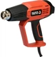 Фен технічний мережевий фен Yato YT-82296 1.6 кВт 50-650 °C 250-500л/хв 2 режими регулятор температури + 5 насадок (5906083058189) - зображення 1