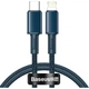 Кабель Baseus High Density Braided USB-C to Lightning 1m Blue (CATLGD-03) [113499] - изображение 1