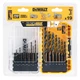 Набір свердел по металу DeWALT Black&Gold HSS-G, 19 шт: 1, 1.5, 2, 2.5, 3, 3.5, 4, 5, 5.5, 6, 7, 8, 10 мм, кейс Tough Case - изображение 1