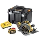 Пила дискова акумуляторна DeWALT, 54В XR FLEXVOLT Li-lon 3 Аг, діаметр диска 190х30 мм, 5800 об/хв, вага 3.7 кг, TSTAK (DCS579X2) - изображение 1