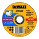 Коло DeWALT відрізне, 125х1х22.23 мм, INOX FASTCUT, нержавіюча сталь/листовий метал (DT43902) - зображення 1