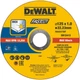 Набір кругів відрізних DeWALT FASTCUT, нержавіюча сталь/листовий метал, 125x1x22,23 мм, 100 шт (DT20540) - зображення 2