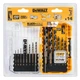 Набір свердлу по металу DeWALT Black&Gold HSS-G, 14 шт: 1, 1.5х2, 2х2, 2.5, 3х2, 3.5, 4х2, 5, 6, 8 мм, кейс Tough Case - зображення 1