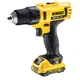 Дриль-шурупокрут DeWALT, безударний, XR Li-Ion 12 В, 2 Аг, 24 Нм, 400-1500 об/хв, патрон 10 мм швидкозатискний, кількість - изображение 2