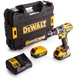 Дриль-шурупокрут DeWALT, безщітковий, ударний, 18 В XR Li-Ion, 5 Аг, 70 Нм, 550-2000 об/хв, патрон 13 мм швидкозатискний, - зображення 1