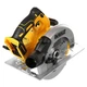 Пила дискова аккумуляторна DeWALT, 18В XR Li-Ion, діаметр диска 184х16 мм, 5500 об/хв, вага 3.6 кг, без аккумулятора та ЗП, TSTAK - зображення 6