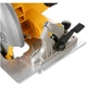 Пила дискова аккумуляторна DeWALT, 18В XR Li-Ion, діаметр диска 184х16 мм, 5500 об/хв, вага 3.6 кг, без аккумулятора та ЗП, TSTAK - зображення 8
