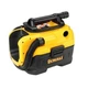 Пилосос акумуляторний DeWALT, 14.4/18/54 В XR FLEXVOLT Li-lon, довжина шланга 2 м, об'єм пилозбірника 7.5 л, вага 4.8 кг, в - изображение 1