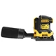Шліфмашина вібраційна DeWALT, 18 В XR Li-lon, 8000-13500 об/хв, 115х108 мм, амплітуда 1.6 мм, вага 1 кг, валіза (DCW200NT) - изображение 3