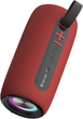 Портативна колонка Denver BTL-360 2x5W RGB Red (BTL-360BD) - зображення 2