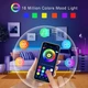 Светлодиодная LED 5050 RGB самоклеющаяся лента 10 метров с пультом и Bluetooth Witson LED10BL - изображение 4