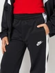 Подростковый спортивный костюм (толстовка + штаны) для девочек Nike K Nsw Df Tracksuit Mxd Mtrl HQ9316-010 L 146-156 см Black/White/White (198482263997) - изображение 5