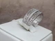 Серебряное кольцо с фианитами. К2Ф/461 17,4 - изображение 3