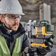 Рівень лазерний лінійний DeWALT, 18 В XR Li-Ion, зелений промінь, лучі 3х360°, вага комплекту 2.9 кг, без аккумулятора - зображення 6