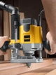 Фрезер мережевий DeWALT, 1100 Вт, 8000 - 24000 об/хв, цанга 8 мм, максимальний діаметр фрези - 36 мм, вага 3.1 кг, валіза TSTAK - изображение 7