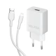 Сетевое зарядное устройство (адаптер) WALKER WH-26 1USB / 2.1A + Lightning white - изображение 4