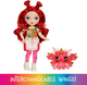 Лялька Rainbow High Littles Rainbow Fantasy Fairies Doll Apple Червона (543381) (0035051543381) - зображення 5