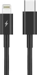 Кабель для быстрой зарядки айфон айпад Apple iPhone 8 X 11 12 13 14 Pro Max Plus Mini 66W 4A Type C to Lightning USB-C шнур тайпси лайтнинг для быстрой зарядки айфона iOS устройств Apple Черный LEXEGO CZ-TC2 - изображение 2