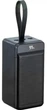 Павербанк XO PR158 50000 mAh 22.5W Power Bank Чорний - зображення 2