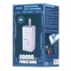 Павербанк Remax RPP-650 60000mAh 100W для ноутбука Power Bank Білий - зображення 9