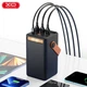 Павербанк XO PR168 50000 mAh 22.5W Power Bank Чорний - зображення 8