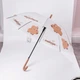 Зонт трость полуавтомат 92 см полиэстер для дождя 8 спиц PS-5045 - изображение 1