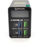Зарядна станція з цифровою індикацією Mechanic C-Power 6S, 2xUSB-A, 2xQC3.0-5В3А, 9В2A, 12В1.5А, 2xPD3.1-5В3А, 9В2.22A, 12В1.67А, 220V/50W, 150x100x50 мм (YT40953) - зображення 3