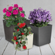 Doniczka z wkładem Kadax Mokka 30 cm (5903699420591) - obraz 8