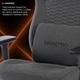 Геймерское игровое кресло с регулированной глубиной сидения GamePro GC760DG Dark Grey Fabric - изображение 16