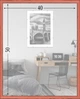 Фоторамка деревянная 40х50 багет: DL1607-04 Терракотовый (с глянцевым стеклом 1-1.5мм, двп) EmojiFrame - изображение 6