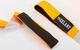 Стрічка для розтяжки Record Sport Stretch Strap 6666 10 петель помаранчевий-сірий - зображення 4