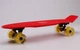 Скейт пенни борд Penny Fish Skateboards 405-12 со светящимися колесами Red-Yellow - зображення 1