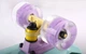 Скейт пенни борд Penny Fish Skateboards 405-9 со светящимися колесами Mint-Lilac - изображение 4