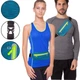 Спортивная сумка на пояс для бега и велопрогулок Scout My Fit 0329 Blue-Green - изображение 1