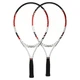 Набор ракеток для большого тенниса SP-Sport Oppum Pro 8997-23 с чехлом White-Red - изображение 2
