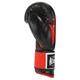 Перчатки для бокса кожаные на липучке Top King Boxing 0363 14 унций Black-Red - изображение 4